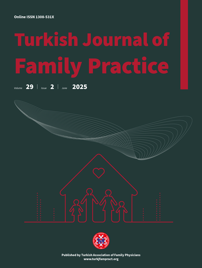 Turkish Journal of Family Practice 2025 Volume 29 Issue 2 Cover
